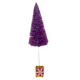 18.75" Purple Candy Sisal Tree Pantone 2592c