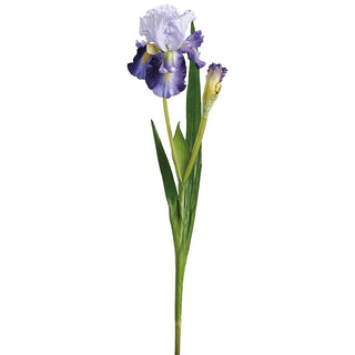 37"IRIS SPRAY PURPLE/LAVENDER