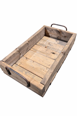 15.25" x 8.5" Wood Slat Tray