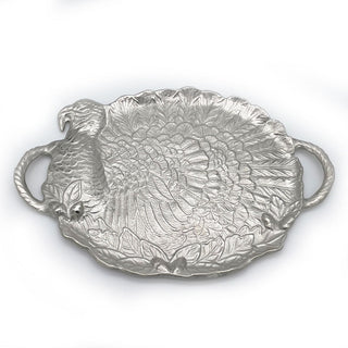 Aluminum Embossed Turkey Platter