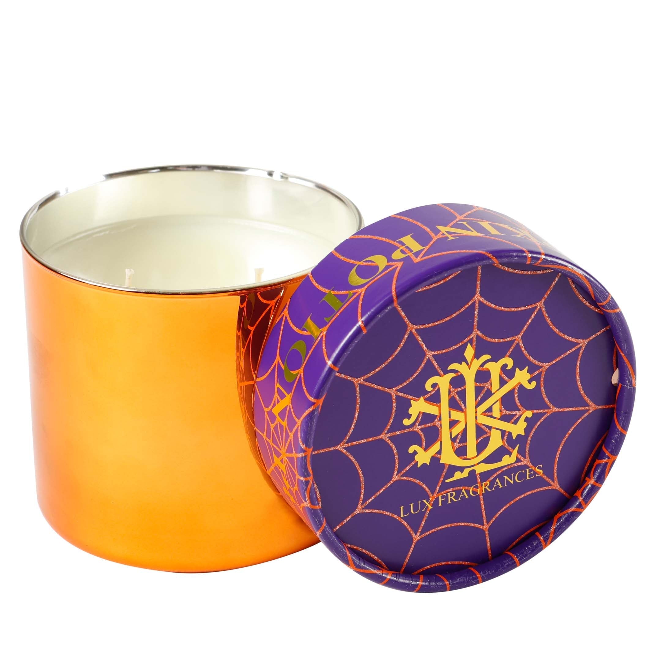 Pumpkin Potion 2 Wick With Decorative Lid