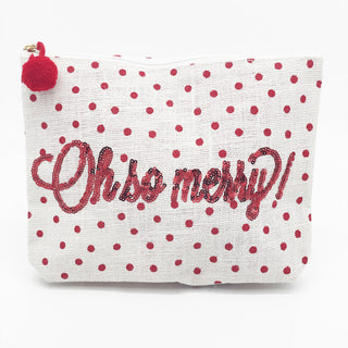 Oh So Merry Christmas Cosmetic Bag