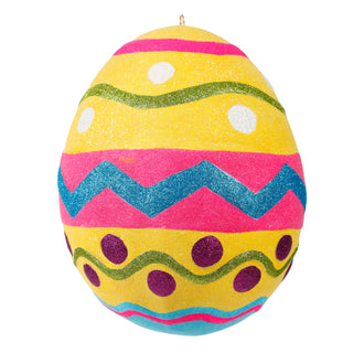 12" Yellow Easter Egg