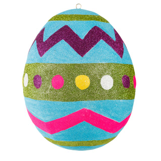 6" Blue Easter Egg