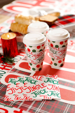Jingle Juice  Beverage Napkin..20 Pieces Per Pkg