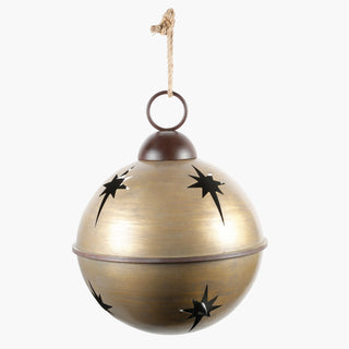 20"Antique Gold Medium Metal Bell