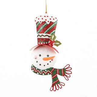 Nuttycracker Snowman Head Ornament