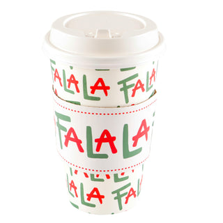 Set Of 8 Cups - Falala Hot/Cold Cups And Sleeve With Lids